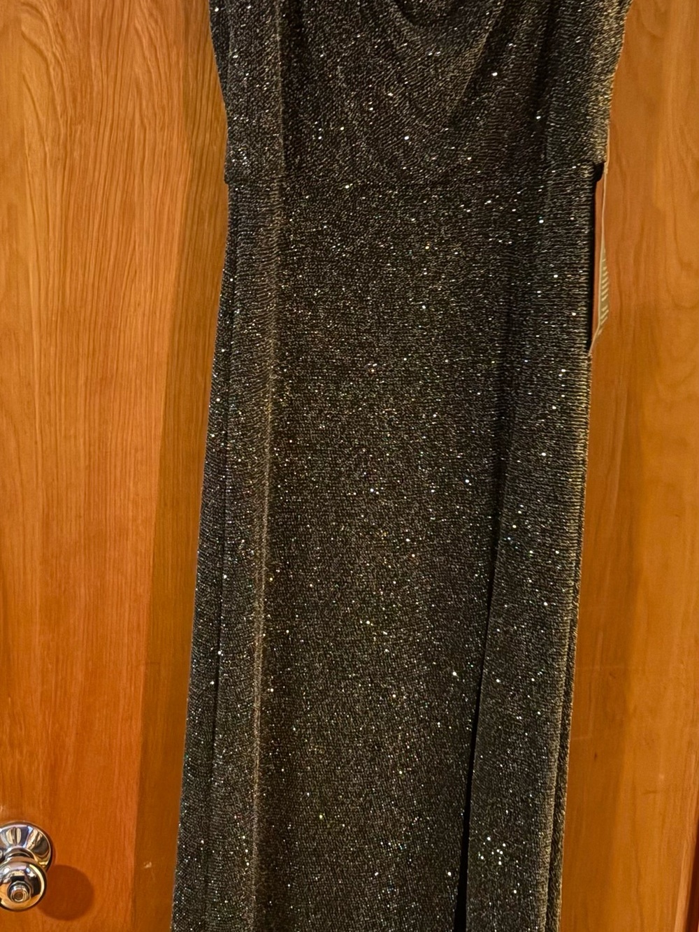 Sparkle Evening Dress in Black